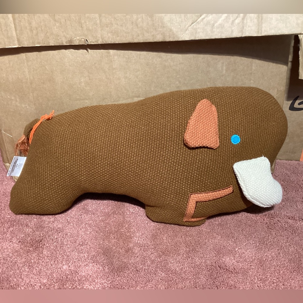 Pillowfort Mammoth Figurine Pillow